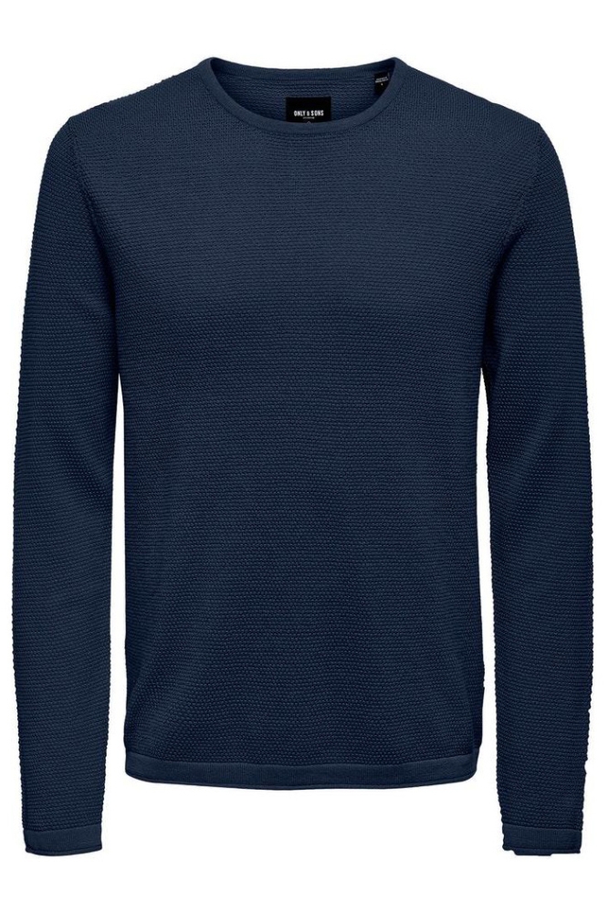 ONSPANTER LIFE 12 STRUC CREW KNIT N 22016980 Dress Blues